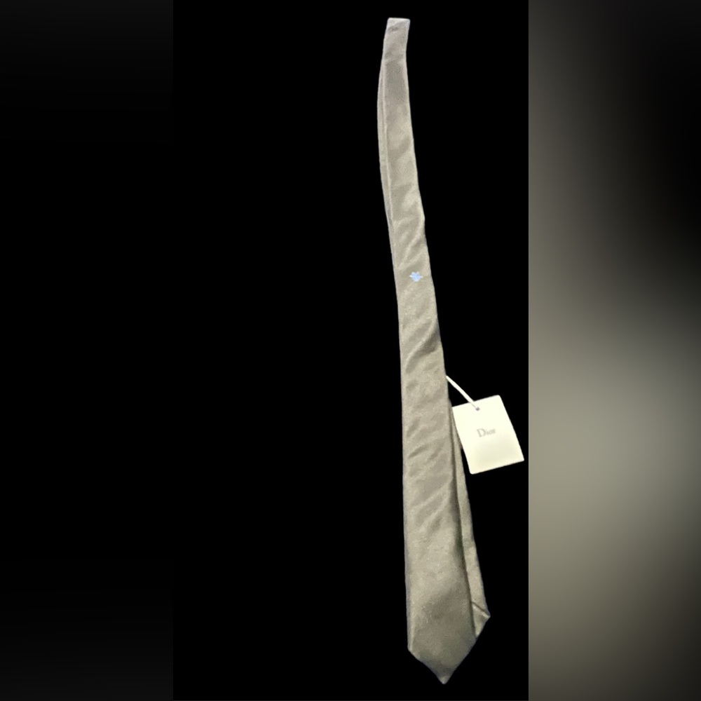 Dior Tie with Bee Motif